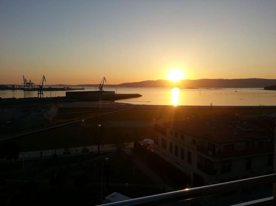 La Concha Playa***** Lägenhet Vilagarcia de Arousa Exteriör bild